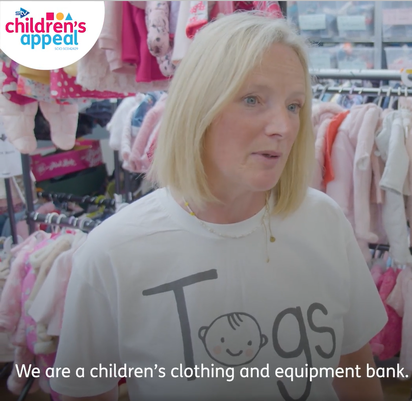 STV Children's Appeal partners with Togs for Tots – STV Childrens Appeal